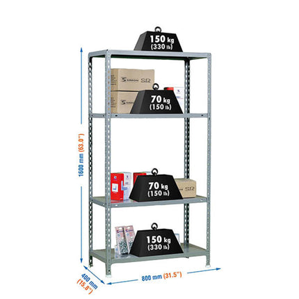 Estantería sin tornillos Simonrack Ecoclick