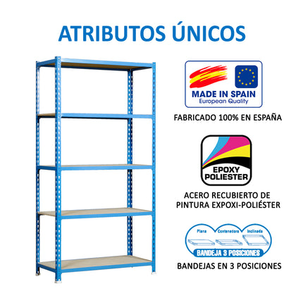 Estantería con baldas de madera Simonrack Maderclick MINI