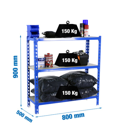 Estantería con baldas de madera Simonrack Maderclick MINI