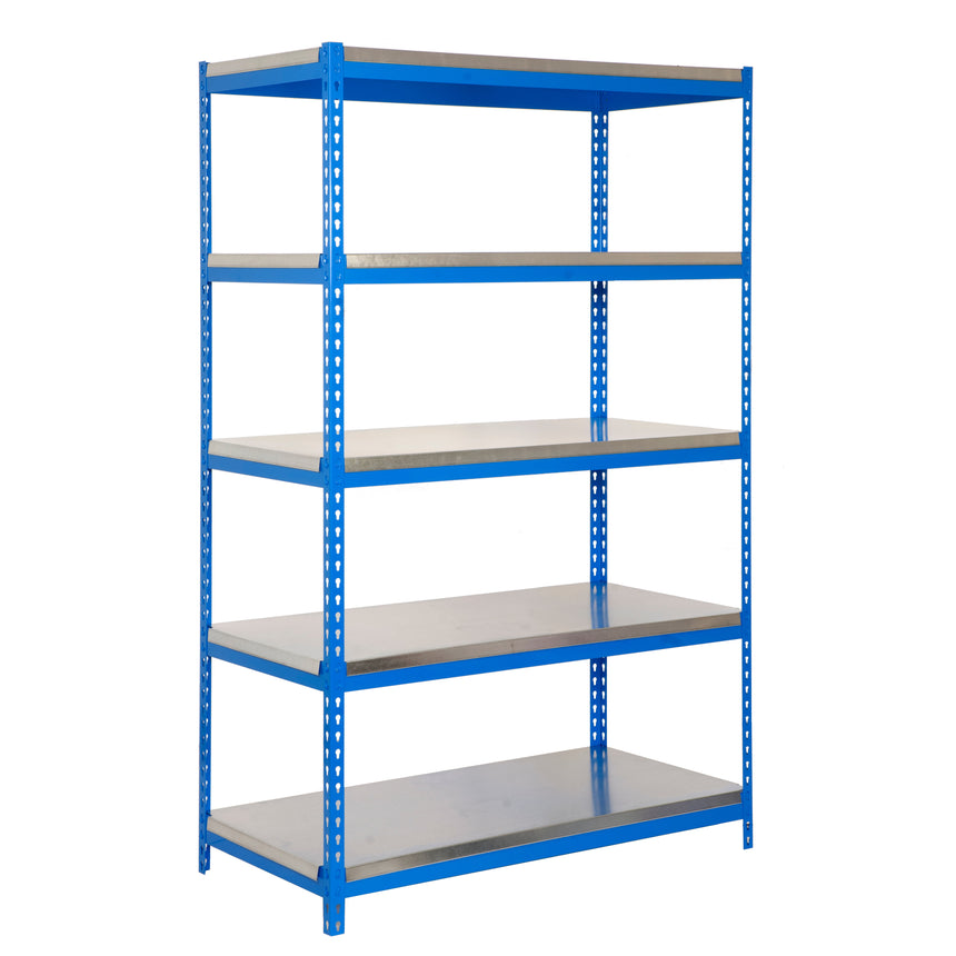 Estantería industrial Simonrack Bricoforte 1004-5 Metal Azul + Galvanizado