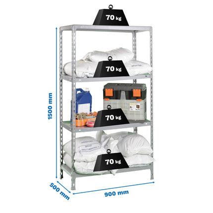 Estantería sin tornillos Simonrack Ecoclick