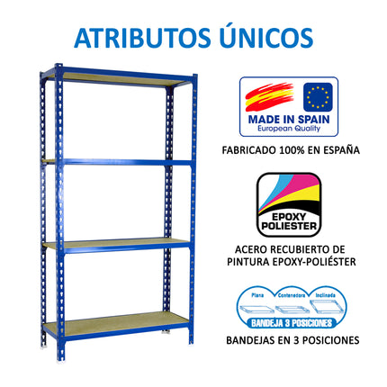 Estantería con baldas de madera Simonrack Maderclick MINI