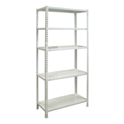 Estantería sin tornillos Simonrack Ecoclick Blanco 1800 x 900 x 400 mm · 5 estantes