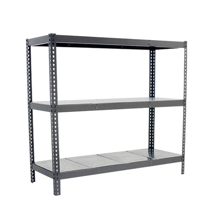 Estantería industrial Simonrack Simonforte 2400 x 600 mm Gris + Galvanizado 2000 x 2400 x 600 mm 