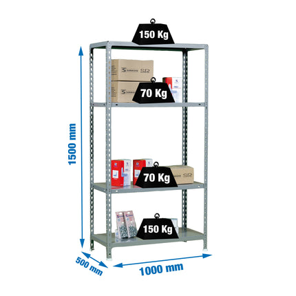 Estantería sin tornillos Simonrack Ecoclick