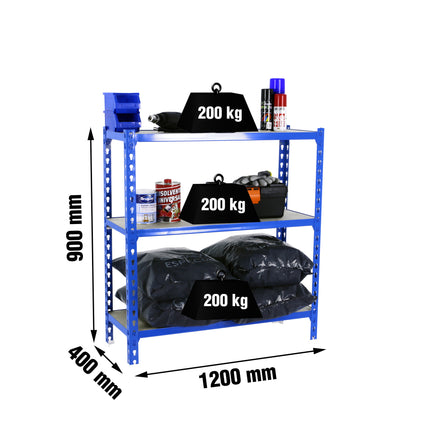Estantería con baldas de madera Simonrack Maderclick Megaplus