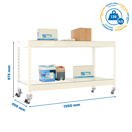 Estantería industrial Simonrack Simonforte 1200 x 450 mm