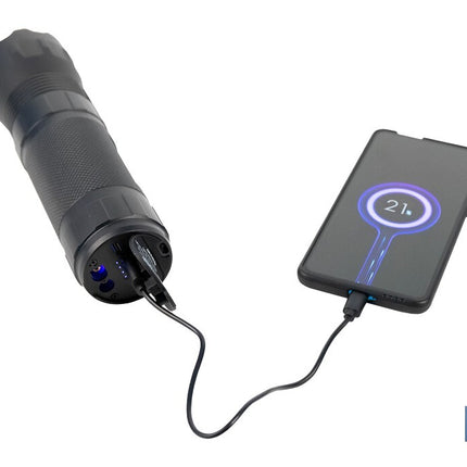 Arrancador portátil de baterías 600 A | Con linterna LED y power bank USB | 330 lúmenes | Adecuado para coches de gasolina hasta 5000 cc y diésel hasta 3000 cc