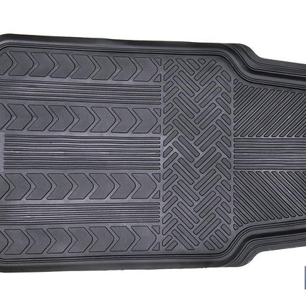 Alfombrillas de PVC universales para coche | Set de 4 alfombras | Antideslizantes y ajustables