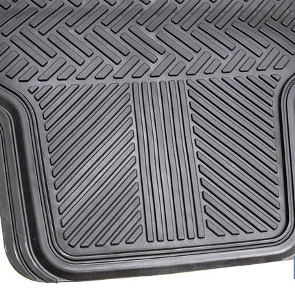 Alfombrillas de PVC universales para coche | Set de 4 alfombras | Antideslizantes y ajustables
