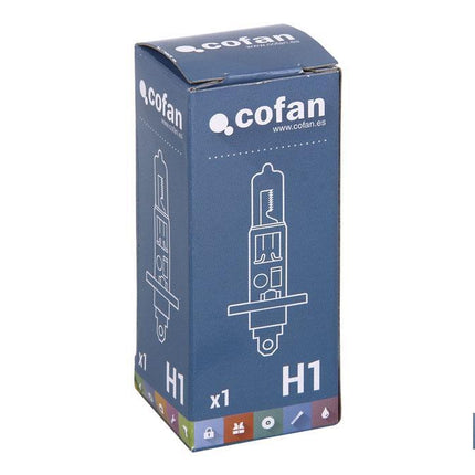 Lámpara Halógena H1 (P14,5S) 12V 55W | Pack: 10 uds