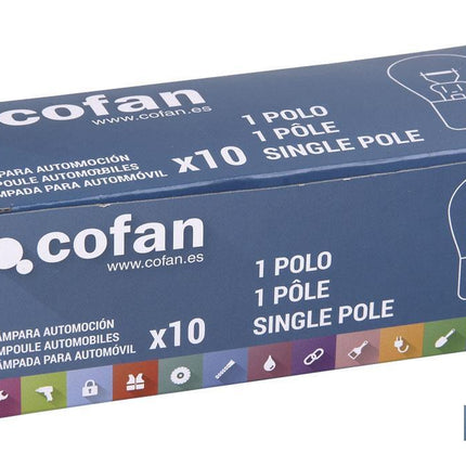 Lámpara P21 W (BA15s) 12 V Cofan · Foto del fabricante