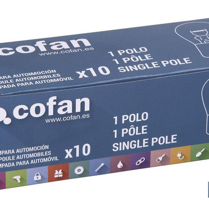 Lámpara PY21 W 12 V (BA15s) Cofan · Foto del fabricante