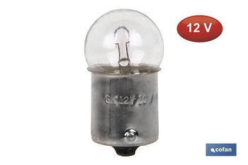 Lámpara piloto R10 W (BA15s SCC) 12 V Cofan · Imagen de la familia