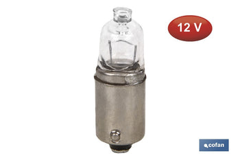 Lámpara halógena mini H-6W 12V Cofan · Imagen de la familia