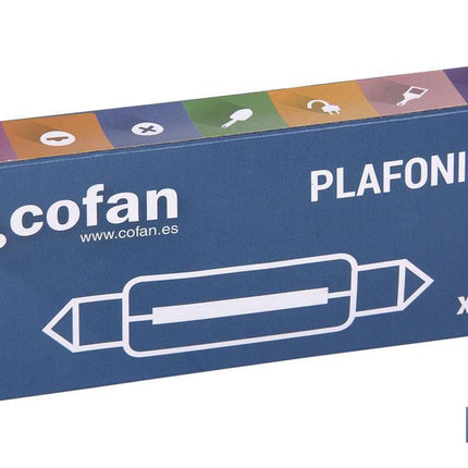 Lámpara Plafonier C10W (11 x 31 mm) 12 V Cofan · Foto del fabricante