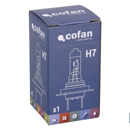 Lámpara halógena H7 (Px26d) 24 V 70 W | Pack: 10 unidades