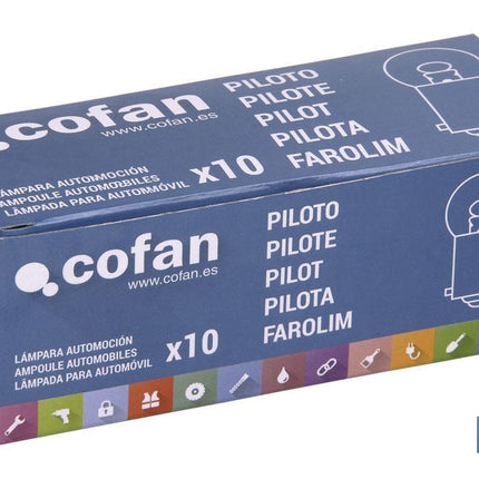 Lámpara piloto R10W (BA15s) 24 V Cofan · Foto del fabricante
