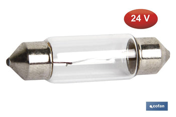 Lámpara plafonier C10W 24 V Cofan · Imagen de la familia