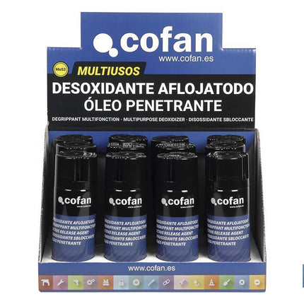 Expositor de aflojatodo Cofan · Foto del fabricante