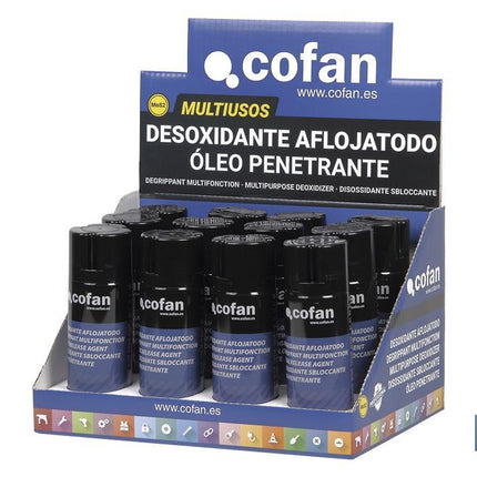 Expositor de aflojatodo Cofan · Foto del fabricante