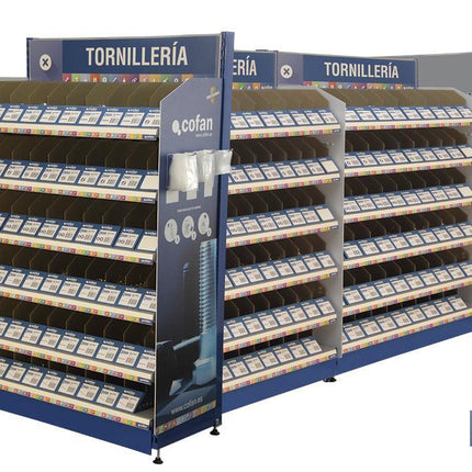 Expositor Tornillería Mod. 4 / 360 Gavetas