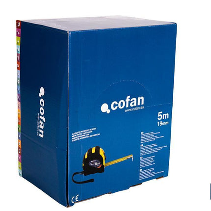 Expositor para flexómetros con protección de goma de Cofan