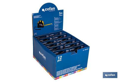 Expositor para flexómetros con protección de goma de Cofan · Imagen de la familia