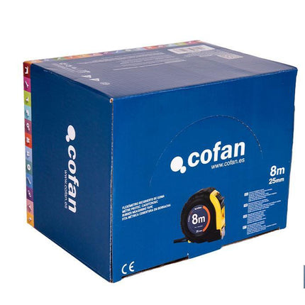 Expositor para flexómetros con protección de goma de Cofan
