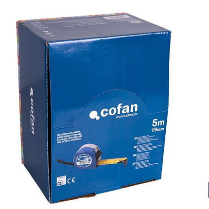 Expositor para flexómetros estándar con botón de bloqueo de Cofan · Foto del fabricante