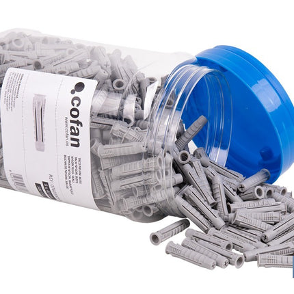 Bote de tacos de nylon multimaterial de 4 segmentos con sistema Anti-Spin Cofan · Foto del fabricante