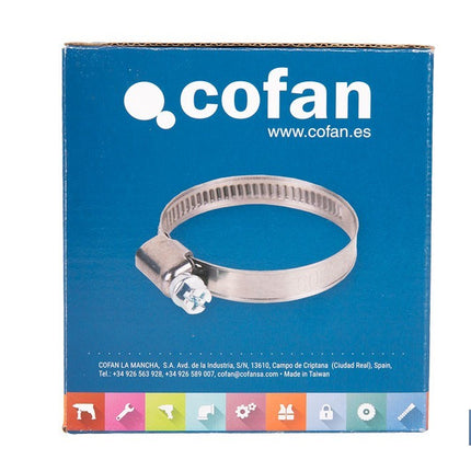 Abrazaderas Metálicas Inoxidable A-2. Banda 12mm Cofan · Foto del fabricante