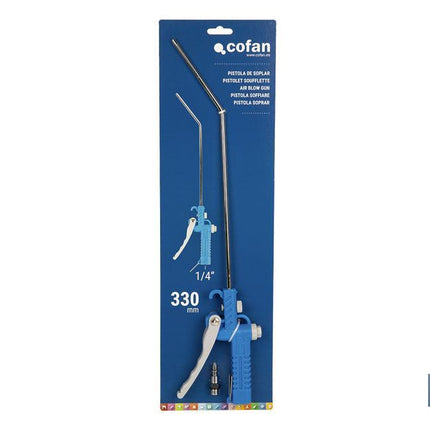 Pistola de soplar de plástico larga 330mm | Pistola de soplado profesional 330mm