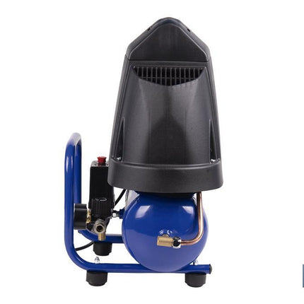 Compresor de pistón coaxial portátil 1,5 HP | Ultraligero y compacto | 6 litros | 2450 rpm | Para uso doméstico y profesional