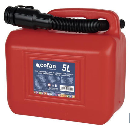 Bidones de Combustible Cofan · Foto del fabricante