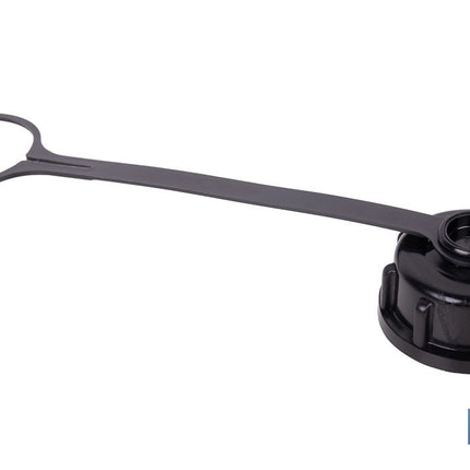 Tapón con abrazadera para bidón de combustible adecuada para el trasvase de gasolina, gasóleo y queroseno | Compatible con bidones de combustible Cofan