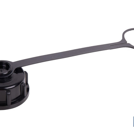 Tapón con abrazadera para bidón de combustible adecuada para el trasvase de gasolina, gasóleo y queroseno | Compatible con bidones de combustible Cofan