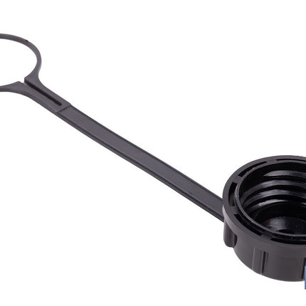 Tapón con abrazadera para bidón de combustible adecuada para el trasvase de gasolina, gasóleo y queroseno | Compatible con bidones de combustible Cofan