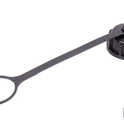 Tapón con abrazadera para bidón de combustible adecuada para el trasvase de gasolina, gasóleo y queroseno | Compatible con bidones de combustible Cofan
