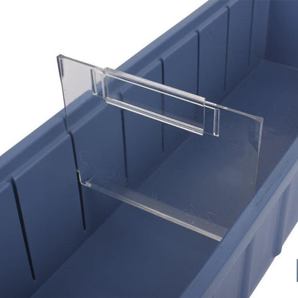 Separador transversal de PP para gaveta especial mostrador | Dimensiones 98 x 74 mm | Aptas para gavetas de mostrador