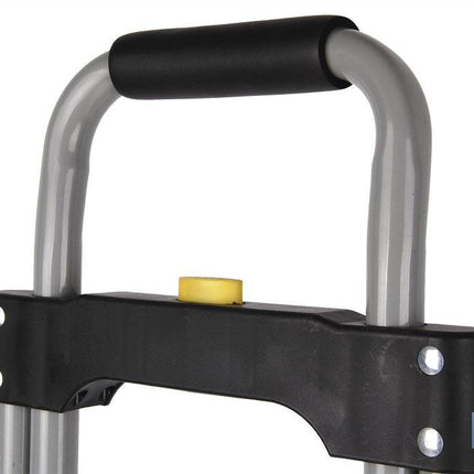 Carretilla de almacén plegable en aluminio | Zona de carga antideslizante | Medidas 365 x 380 x 960 mm