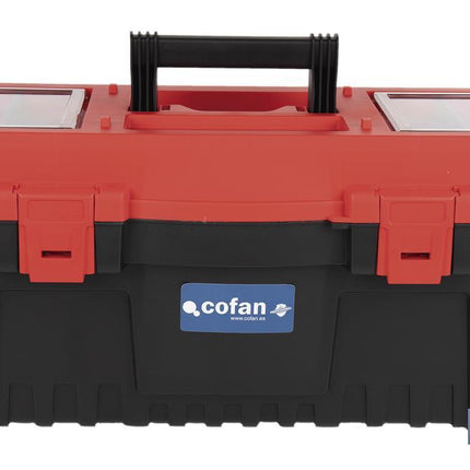 Caja de herramientas semiprofesional con cierres de ABS Cofan · Foto del fabricante