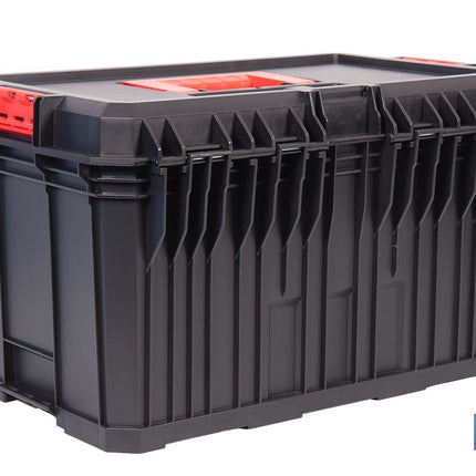 Caja de herramientas modular con separadores removibles y conectores | Capacidad de carga: 50 kg | Compatible con set modular | Medidas: 53 x 35,5 x 31 cm