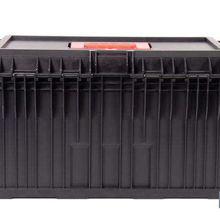 Caja de herramientas modular con separadores removibles y conectores | Capacidad de carga: 50 kg | Compatible con set modular | Medidas: 53 x 35,5 x 31 cm