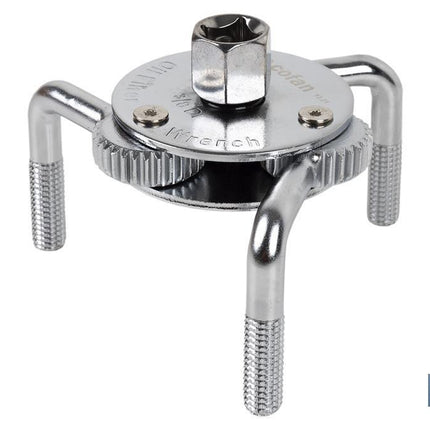 Llave de filtros autorregulable | Con tres patas | Para medidas de diámetro desde 65 mm hasta 110 mm