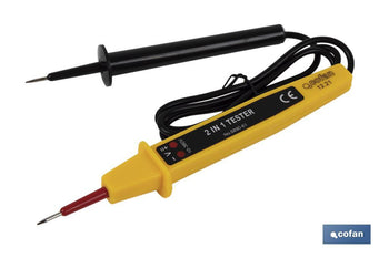 Téster Electrónico | Medidor de tensión 2 en 1 | 3 - 400 V