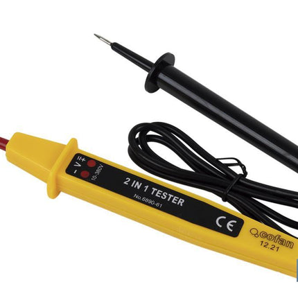 Téster Electrónico | Medidor de tensión 2 en 1 | 3 - 400 V
