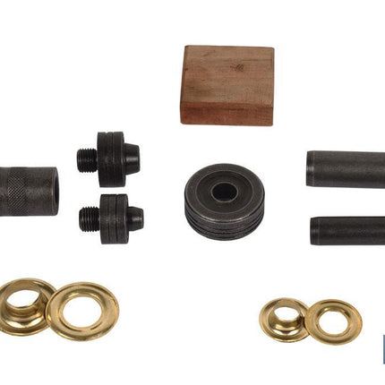 Kit completo de Ojetes y Ollaos | Diámetros de 10 y 12 mm | Apto para montajes