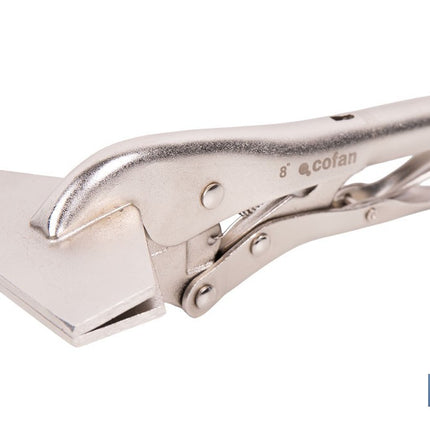 Tenaza Grip con mordazas | Apta para chapa | Longitud 8