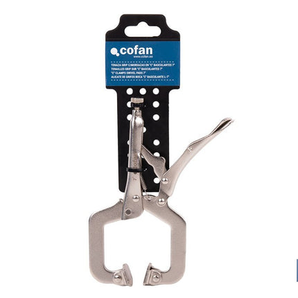 Tenaza grip Cofan con mordazas en C · Foto del fabricante